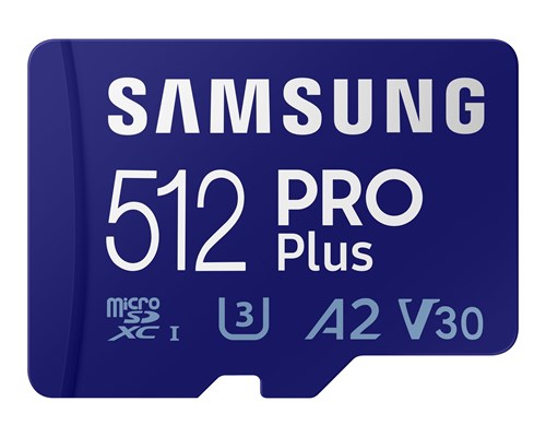Samsung Pro Plus Mb-md512ka 512gb Mikrosdxc Uhs-i Minneskort