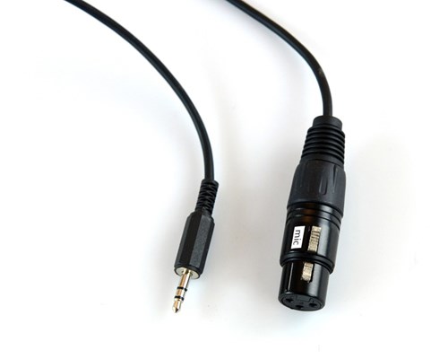 Pulse Sound Mikrofonkabel För Videokamera Xlr - 3,5mm 1,5m