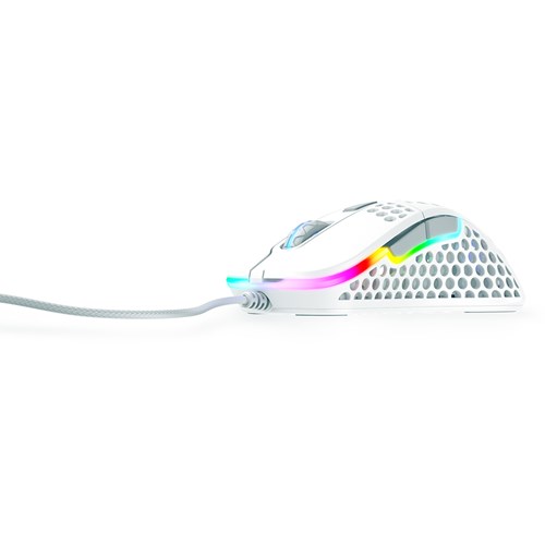 Xtrfy M4 Rgb Gaming Mouse White Hvid Mus Kabling 16 000dpi Dustin Dk