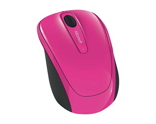 Microsoft Wireless Mobile Mouse 3500 Trådlös 1,000dpi Mus Rosa