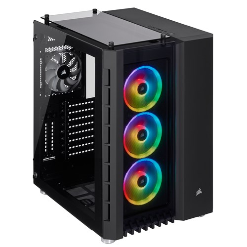 Corsair Crystal 680X RGB Zwart | Dustin.com