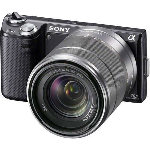 Sony Nex-5N + Optik 18-55/3,5-5,6 Oss - Black #Demo